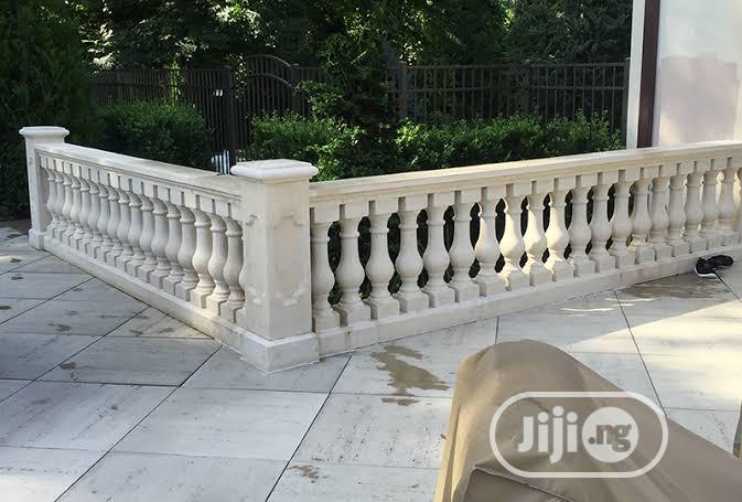 Classic Style Concrete Balustrades Set (Grey)