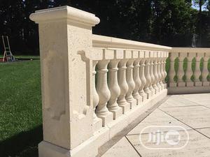 Classic Style Concrete Balustrades Set (Grey)