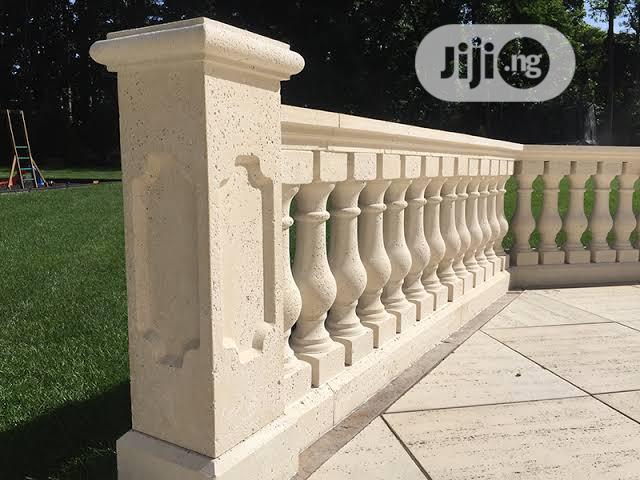 Classic Style Concrete Balustrades Set (Grey)