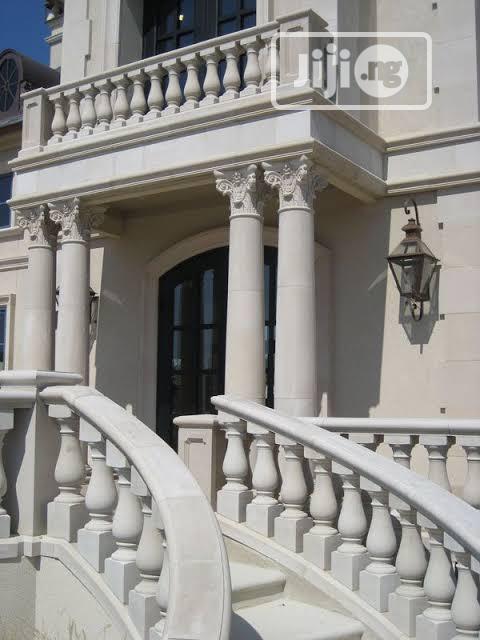Classic Style Concrete Balustrades Set (Grey)