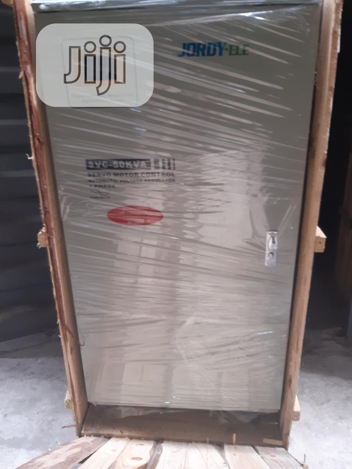50kva Servo Single Phase Central Stabilizer Input:100v-260v