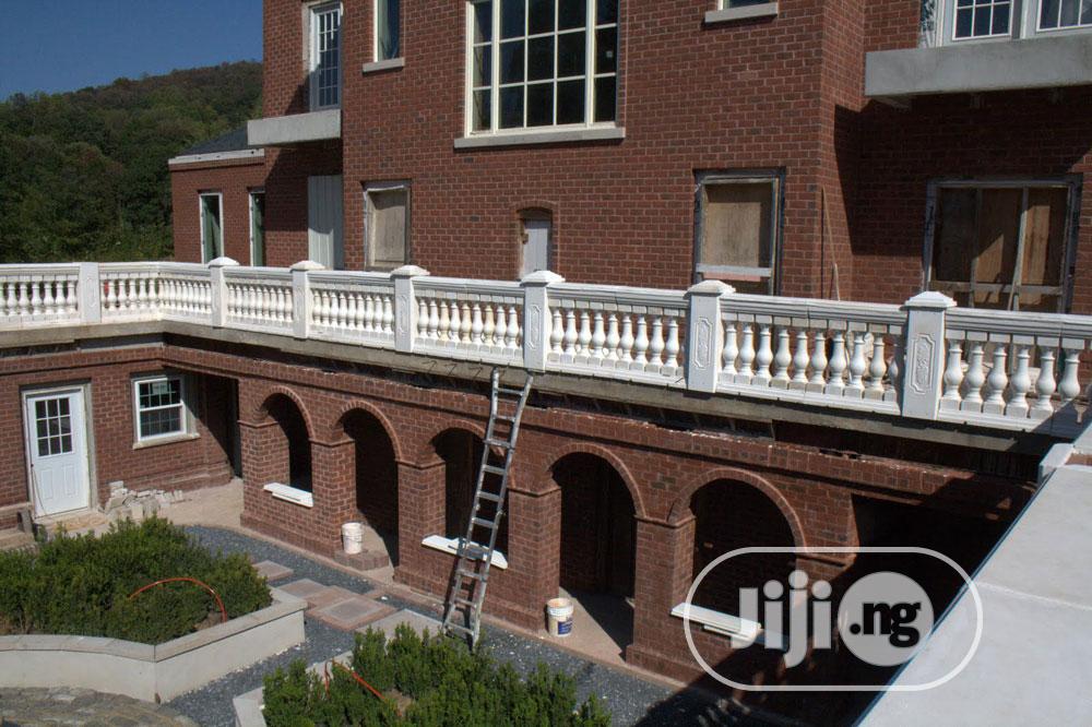 Classic Style Concrete Balustrades Set (Grey)