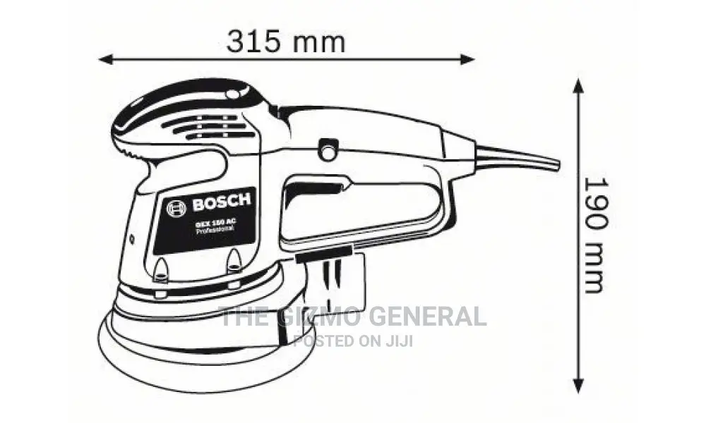 Random Orbit Sander GEX 150 AC Professional Bosch