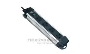 5 Way Premium Alu Line Extension Socket, 3m, BS 13A
