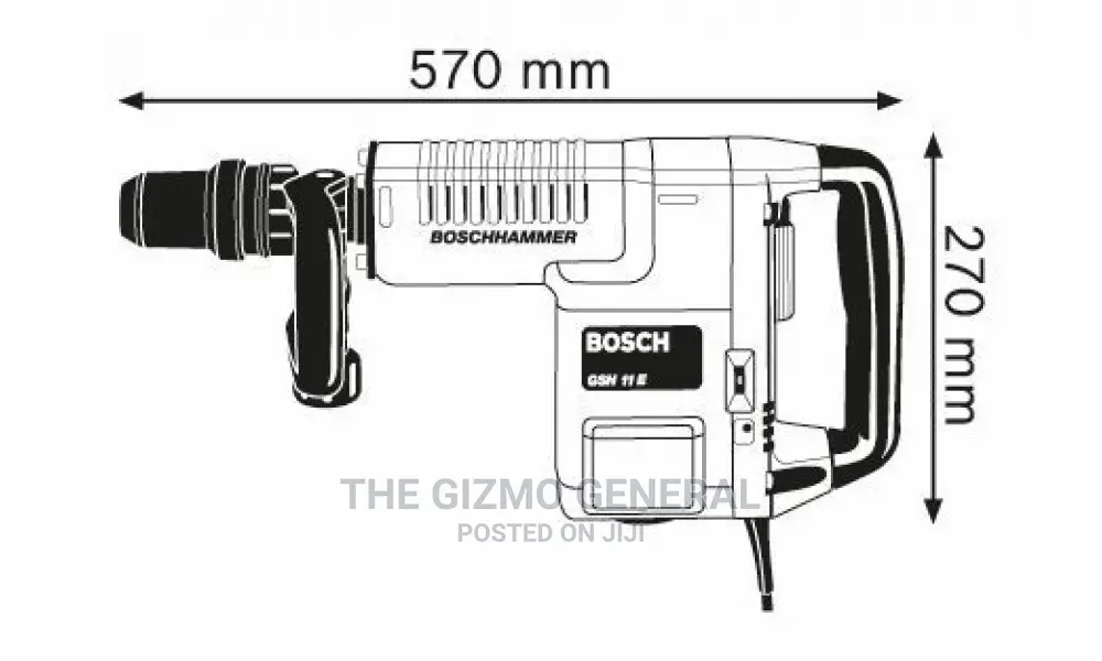 Demolition Hammer With SDS-Max | GSH 11 E Professional Bosch