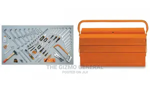 Mechanical Tool Box With Assortment Of 80 Tools For Universal Use Beta