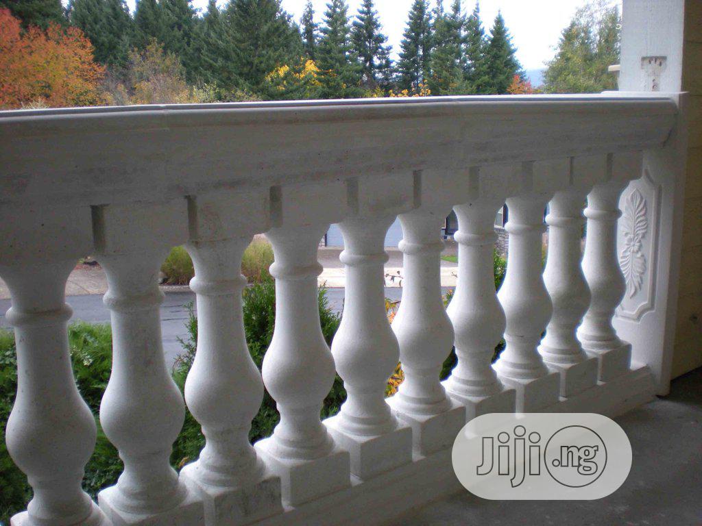 Classic Style Concrete Balustrades Set (Grey)