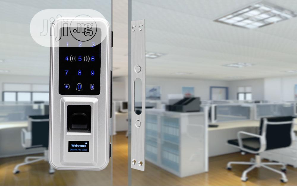 Biometric Fingerprint Glass Door Lock