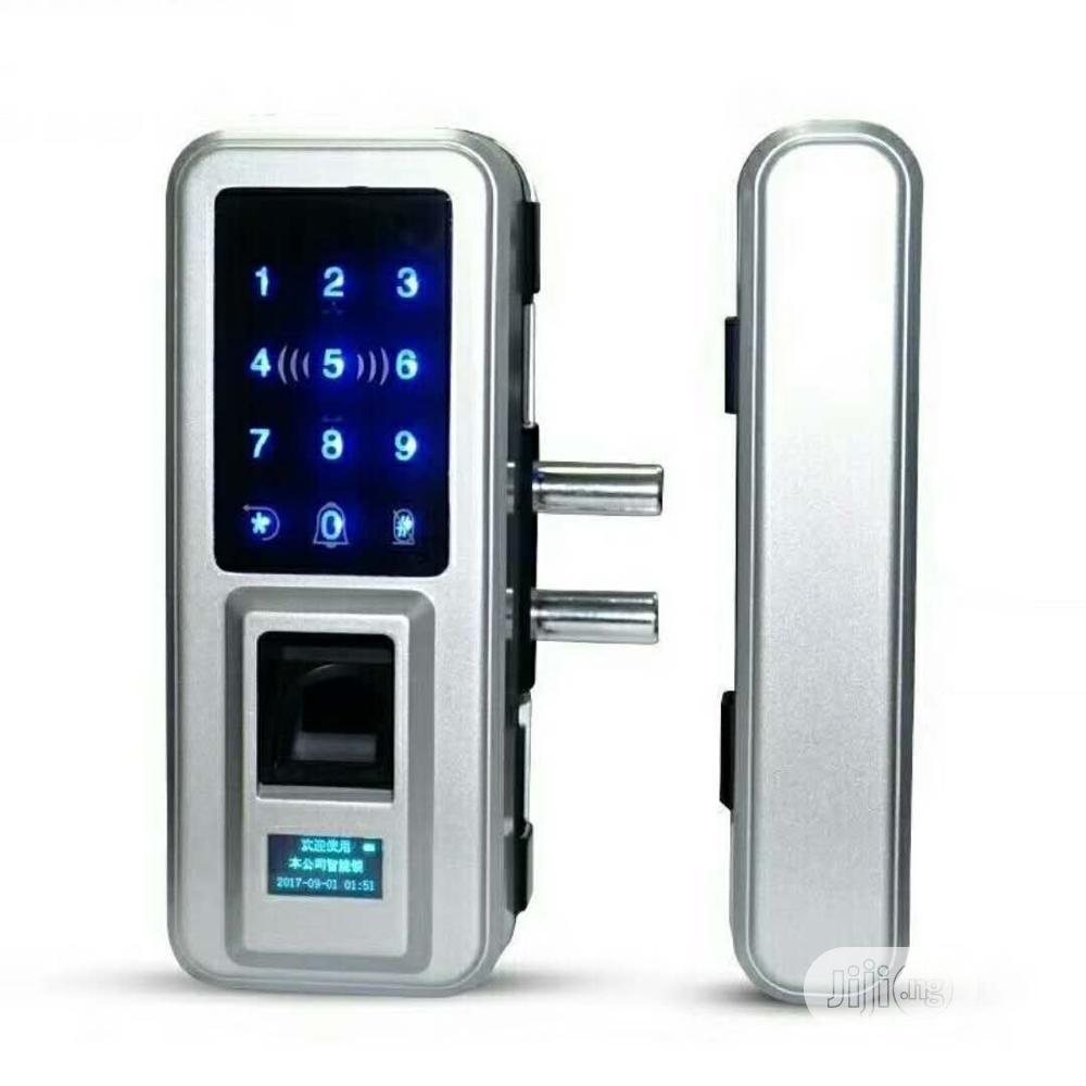 Biometric Fingerprint Glass Door Lock