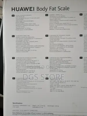 Huawei Body Fat Scale Bluetooth