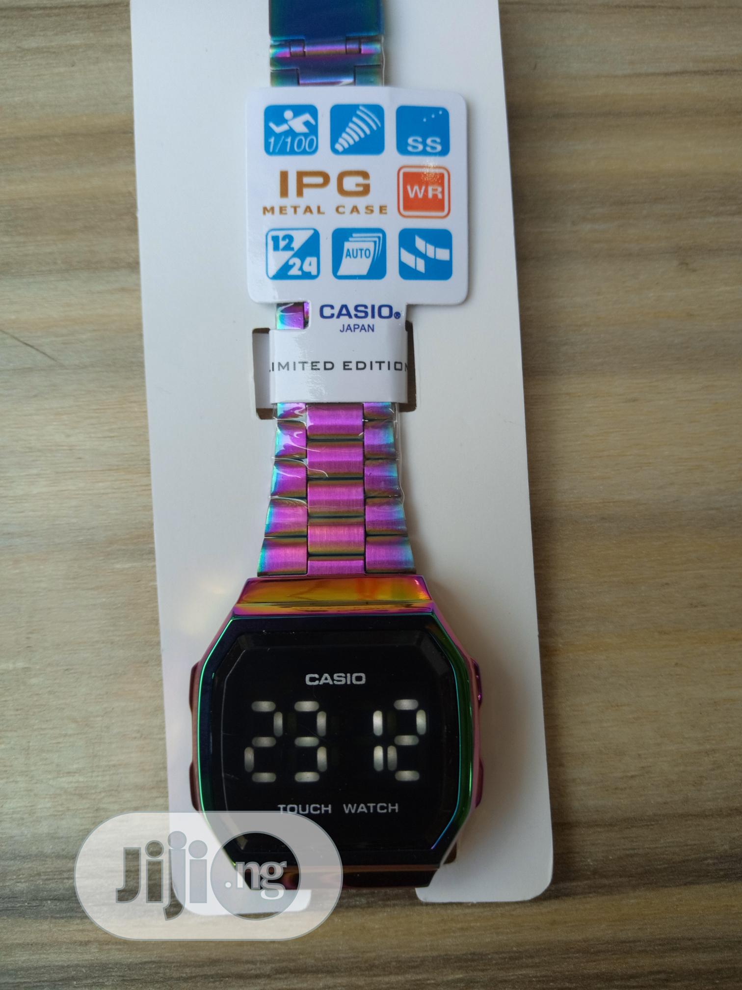 Casio Rainbow Colour Wristwatch