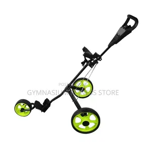 Golf Trolley Green and Black Ccty