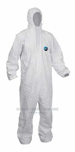 Tyvek Disposable Coveralls With Hood, and Elastic Wrists