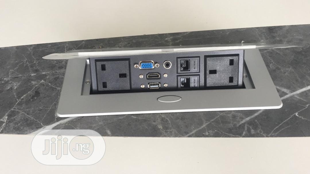 Floor Box With Hdmi Port ,Network Port and VGA, USB