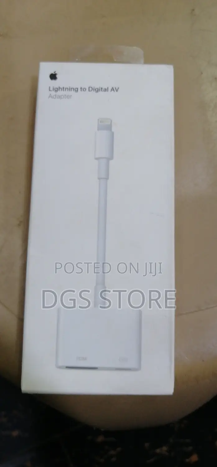 Lightning Digital AV Adapter iPhone, iPad and iPod Models