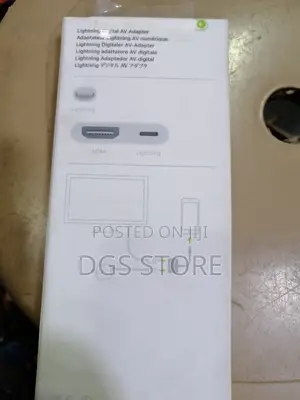 Lightning Digital AV Adapter iPhone, iPad and iPod Models