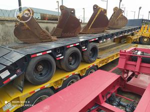 New 50/60tons Rear/Front Load Globe Lowbed Trailer 4sale