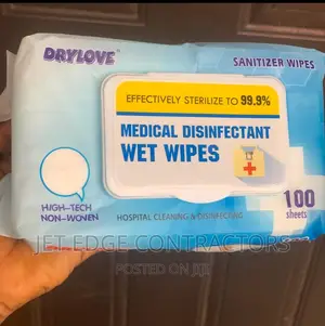 Drylove Medical Disinfectant Wipes