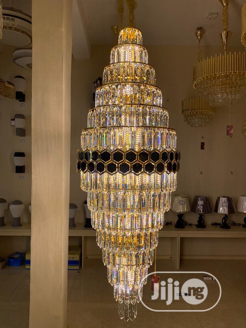Long Crystal Chandelier Size by 800