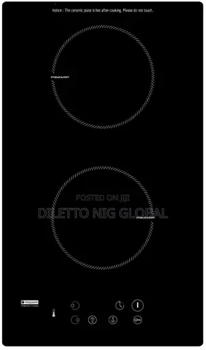 Ceramic Hob, 2 Burner Cooker