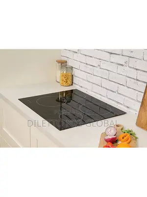 4 Burner Induction Hob, Black