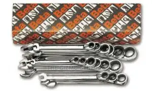 Set Of 19 Reversible Ratcheting Combination Wrenches, 142/S19 Beta