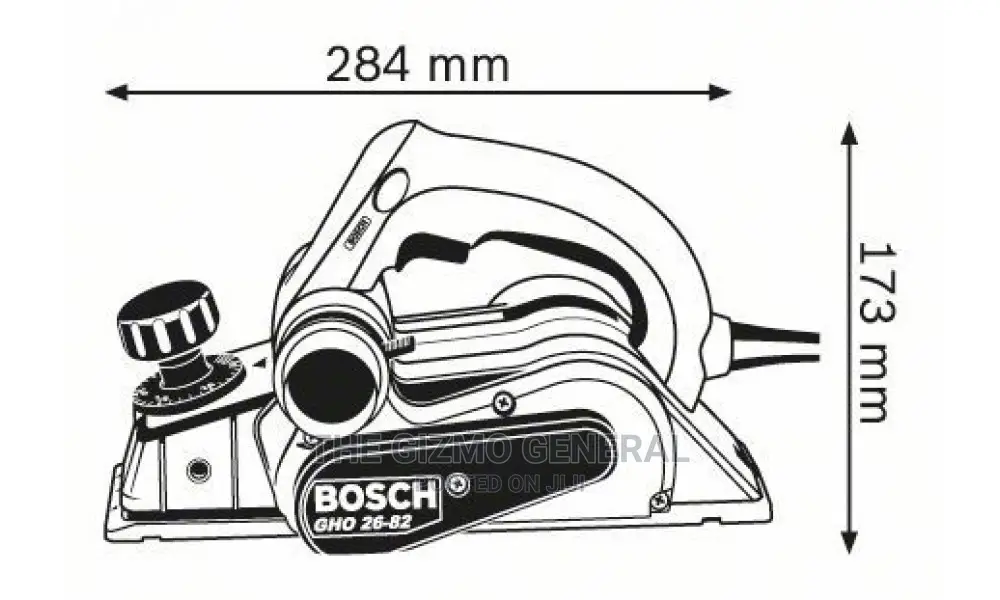Planer Gho 26-82 Professional Bosch