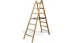 Wooden Stepladder 2x10 Rungs Height Of Stepladder 2,64m Brennenstuhl