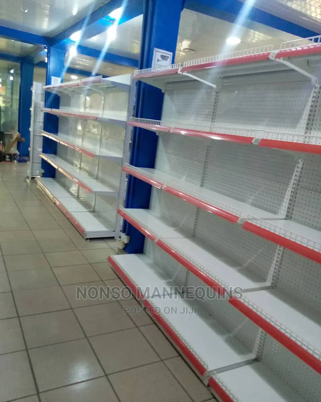 Supermarket Shelf Display Unit