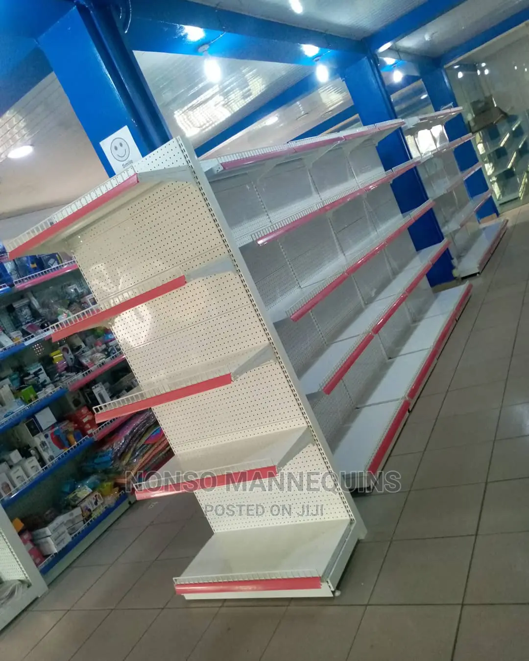 Supermarket Shelf Display Unit