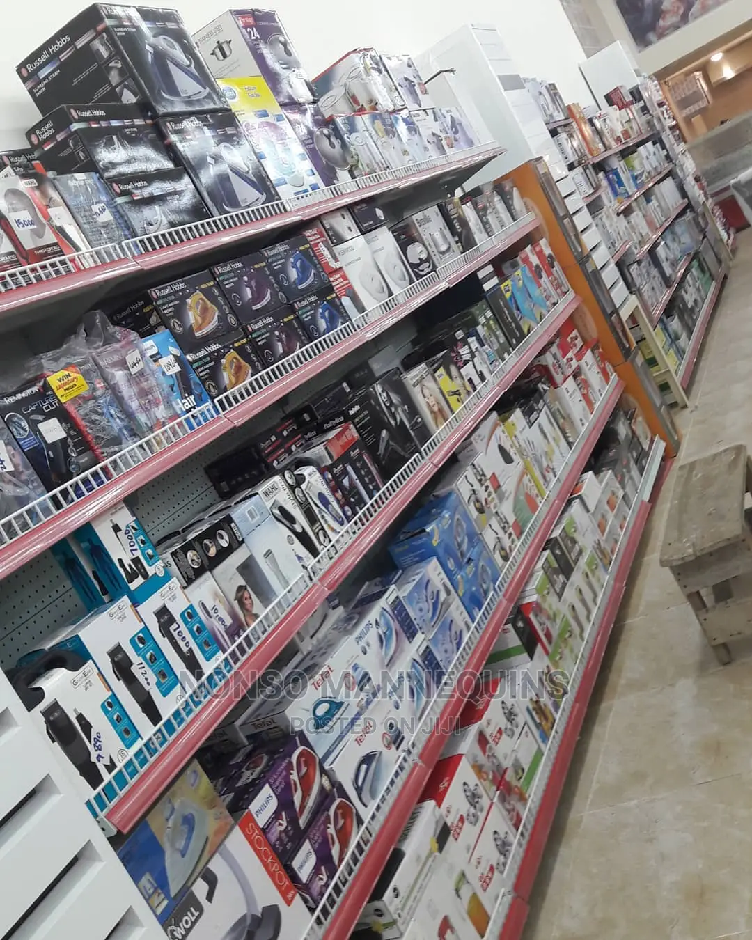 Supermarket Shelf Display Unit