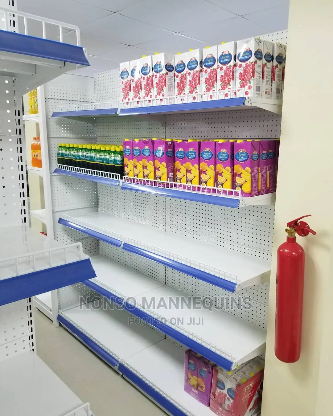 Supermarket Shelf Display Unit