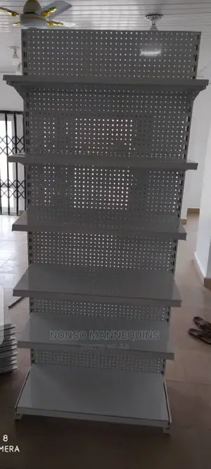 Single Supermarket Shelves