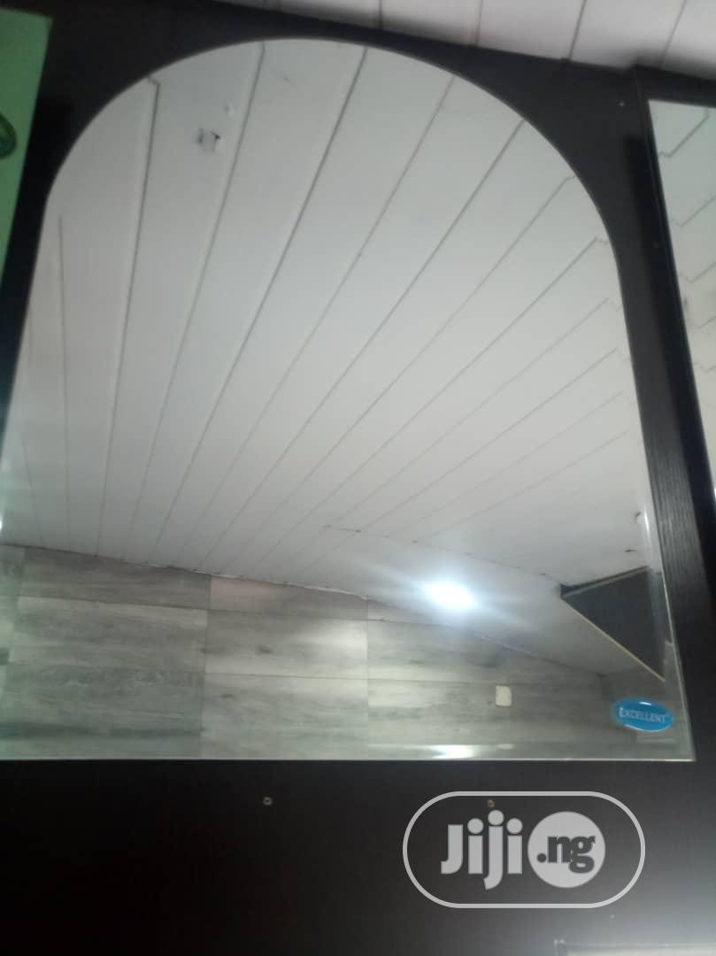 Argent Crystal Mirror