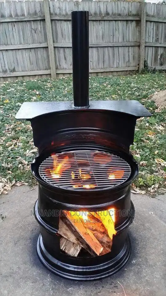 Steel And Ceramics Coal Pots