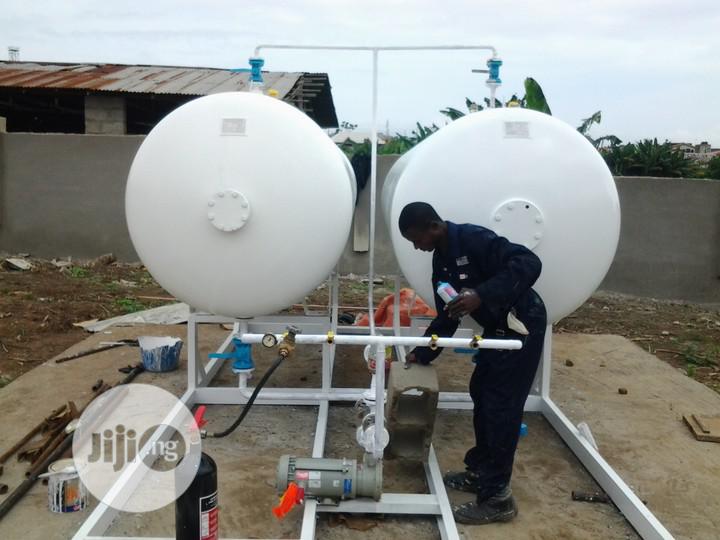 LPG Installation , Twin 2.5tons = 5tons