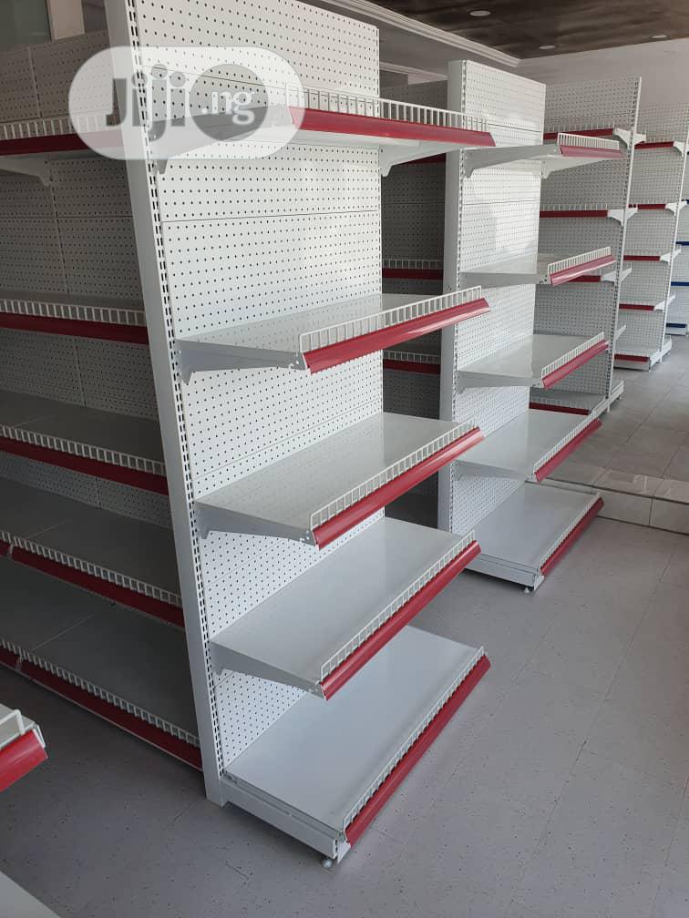 Single Supermarket Shelf