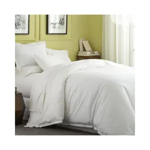 Durable Quality White Duvet,Bedsheet With 4 Pillow Cases-