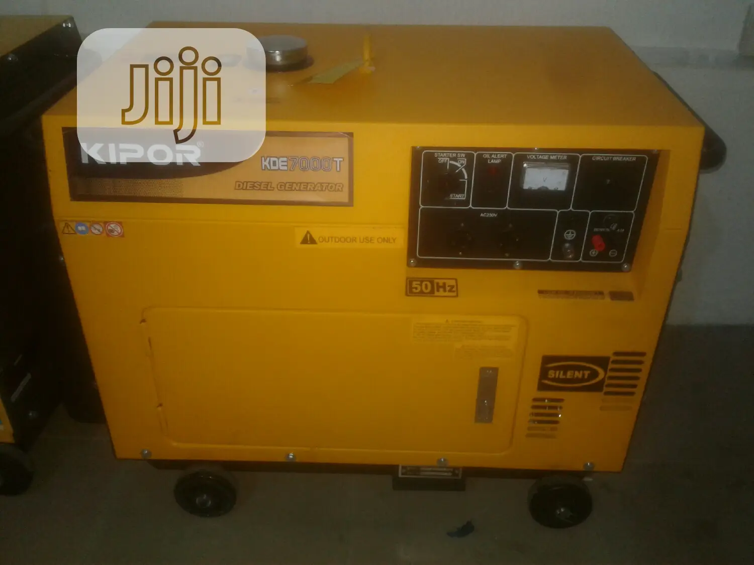 7KVA Kipor Sound Proof. Deasel Generator