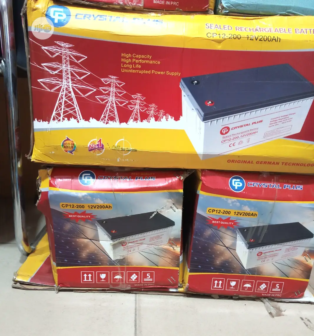 200ah 12volt Crystal Plus