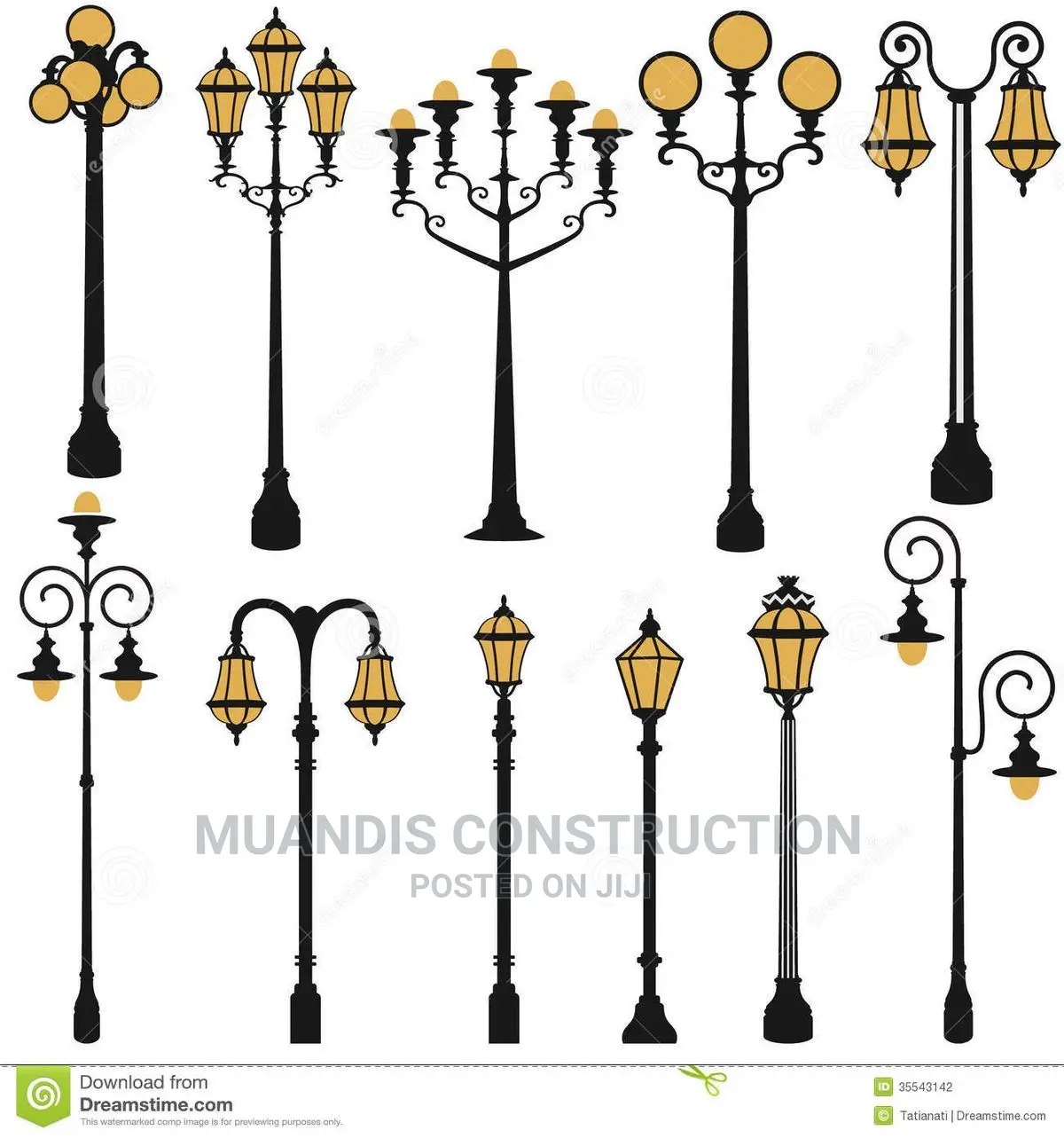 Garden Electric Pole