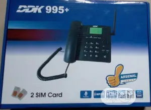 DDK 995+ Dual Sim Table/Landline GSM Phone