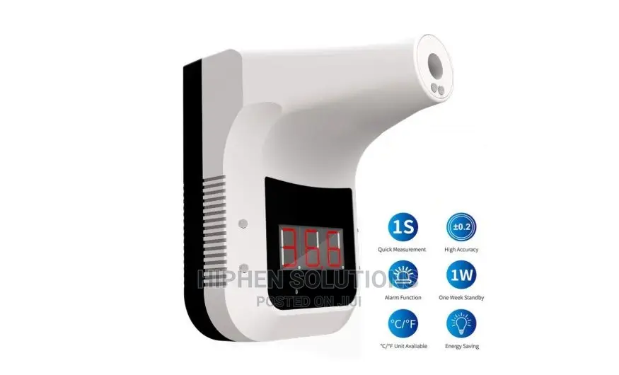 Wall-mounted Temperature Thermometer With Fever Alarm