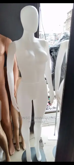 Abstract Face Plastic Mannequin