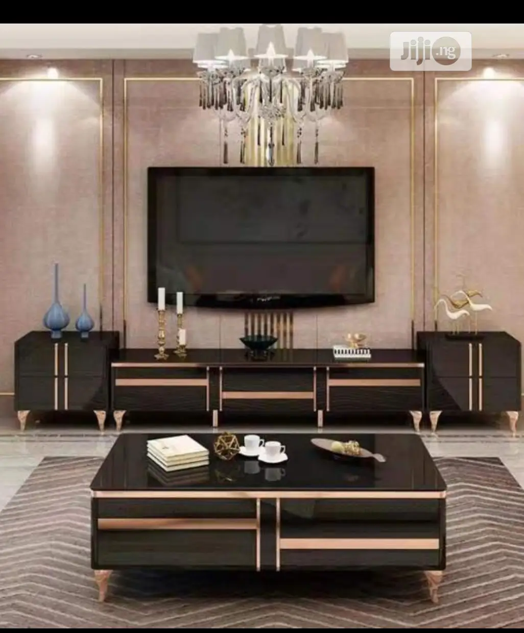 Classic TV Stand Brown
