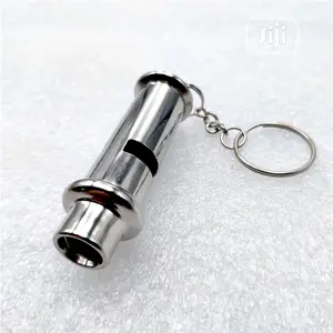 Police Whistle Stainless Steel High-Frequency High 12pcs