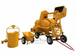 Tilting Drum Concrete Mixer With Winch/Elevator