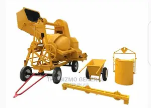 Tilting Drum Concrete Mixer With Winch/Elevator
