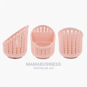 Table Desk Basket Creative Storage Tube Organizer