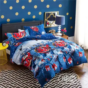 Quality Multi Coloured Duvet,Bedsheet With 4 Pillow Cases